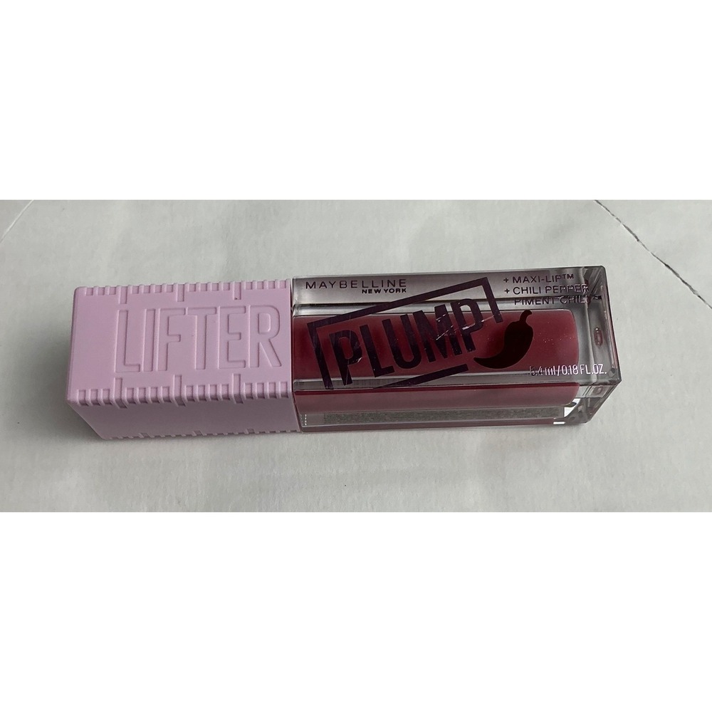 Maybelline Lifter Plump Lip Gloss 002 Mauve Bite 0.18 fl oz New